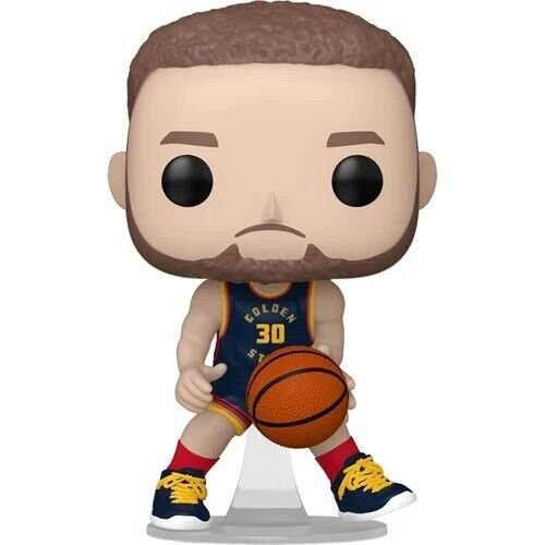 Stephen Curry (City Edition 2024) Funko Pop! NBA Golden State Warriors - Approx. 4" Collectible Vinyl Figures #205 with Display Box Protector Case