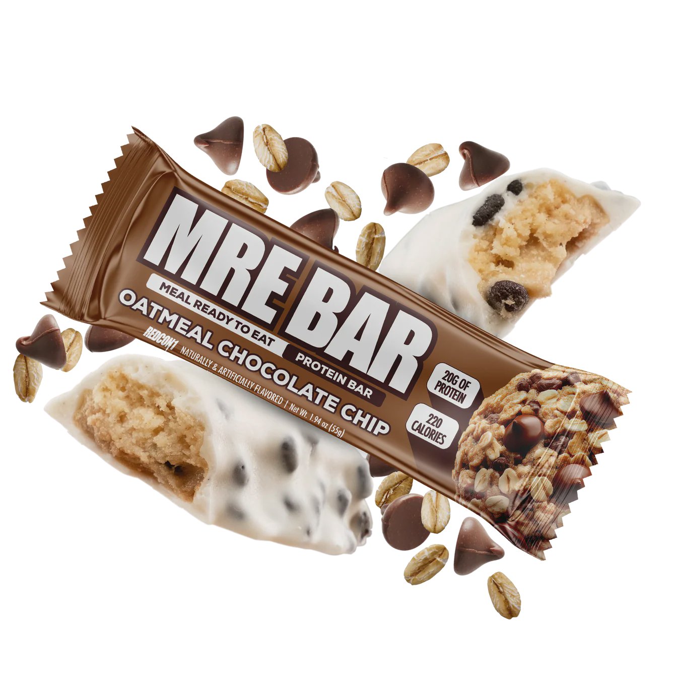 MRE Protein Bar Oatmeal Choc. Chip
