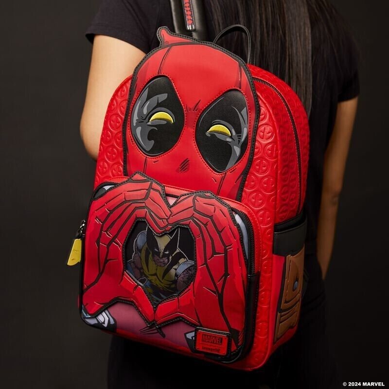 Funko Pop! Marvel: NYCC 2024 Exclusive Metallic Wolverine and Deadpool Bag Set - Approx. 3.8" Limited Edition Bobblehead Figure #1371
