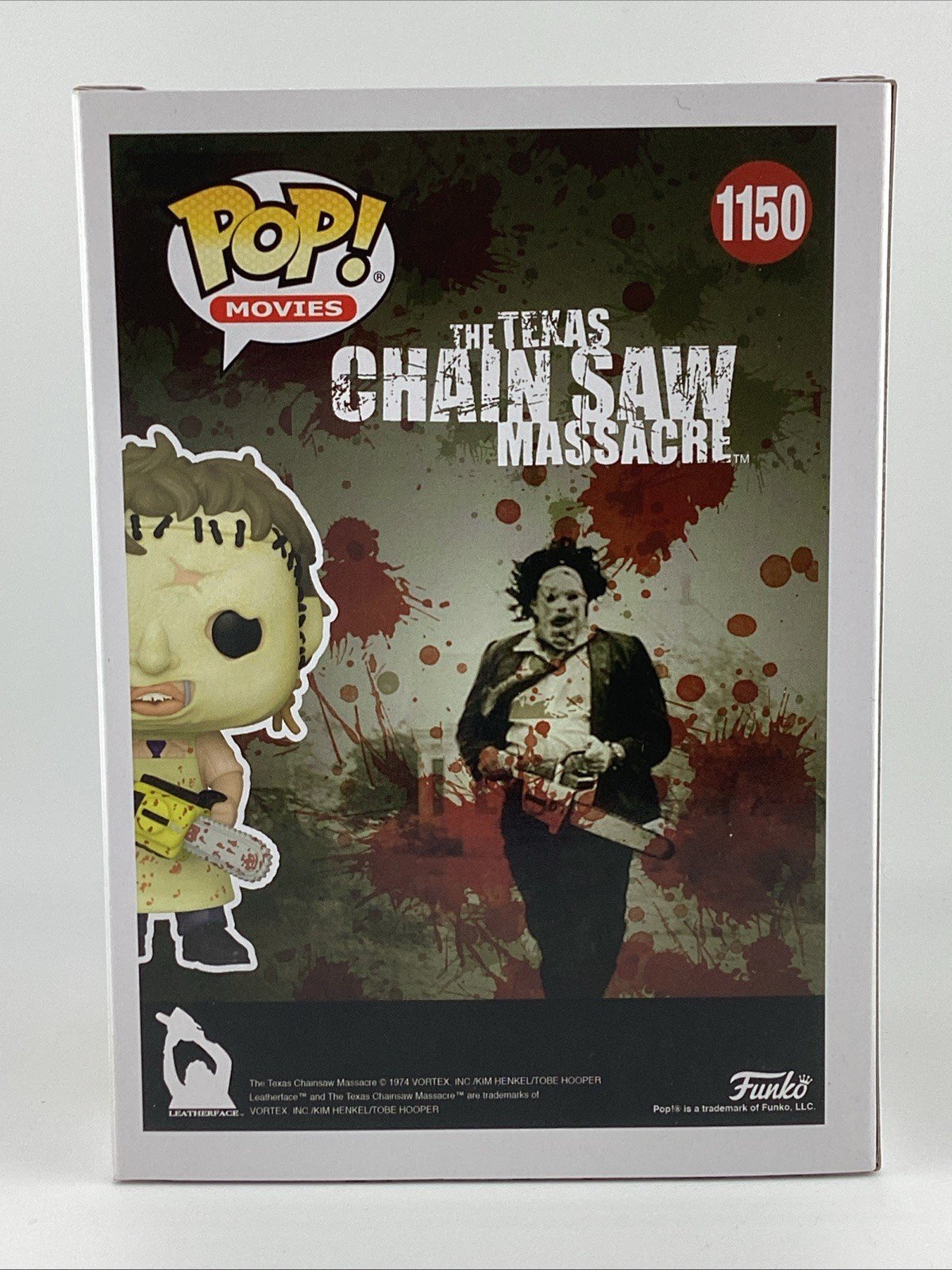 Funko Pop! Vinyl: Texas Chainsaw Massacre -Leatherface #1150 Signed Mark Burnham