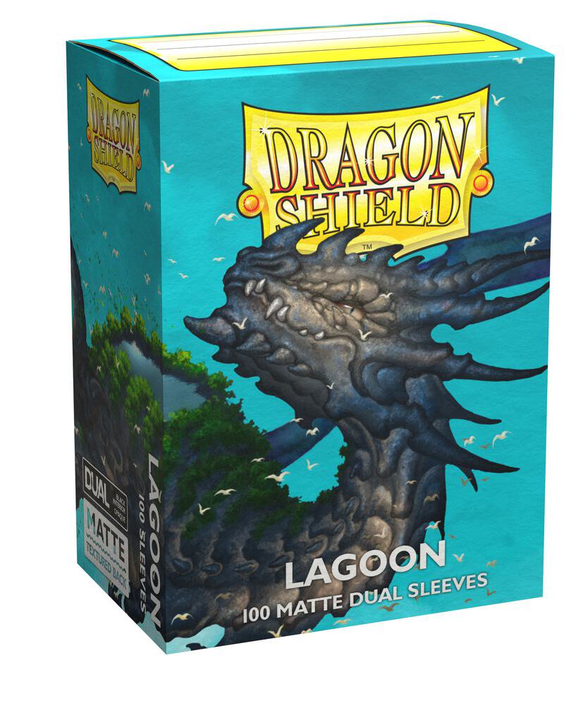 Dragon Shield Dual Matte - Lagoon 100ct