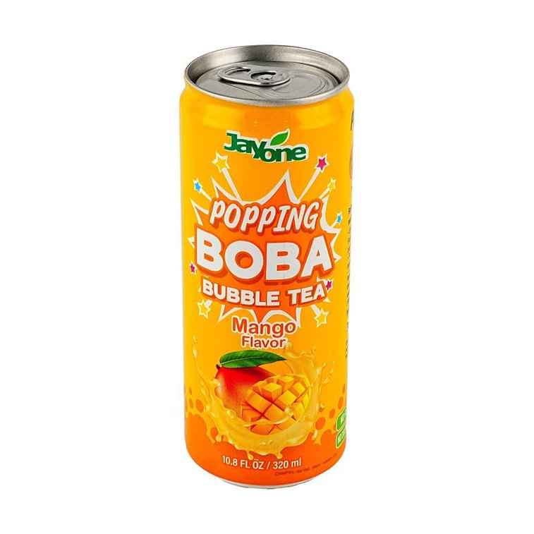 Jayone Popping Boba Bubble Tea Mango Flavor