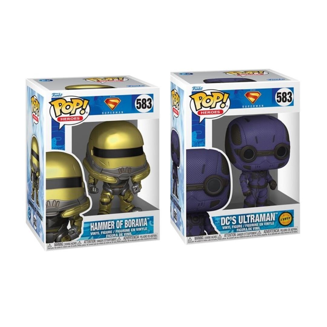 Superman (2025 Movie) Funko Pop! Heroes - Set of 2 (DC