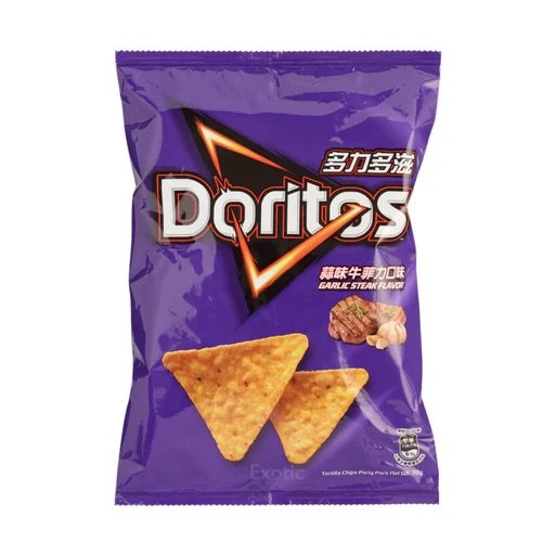 Japanese Doritos Garlic Steak Flavor Chips