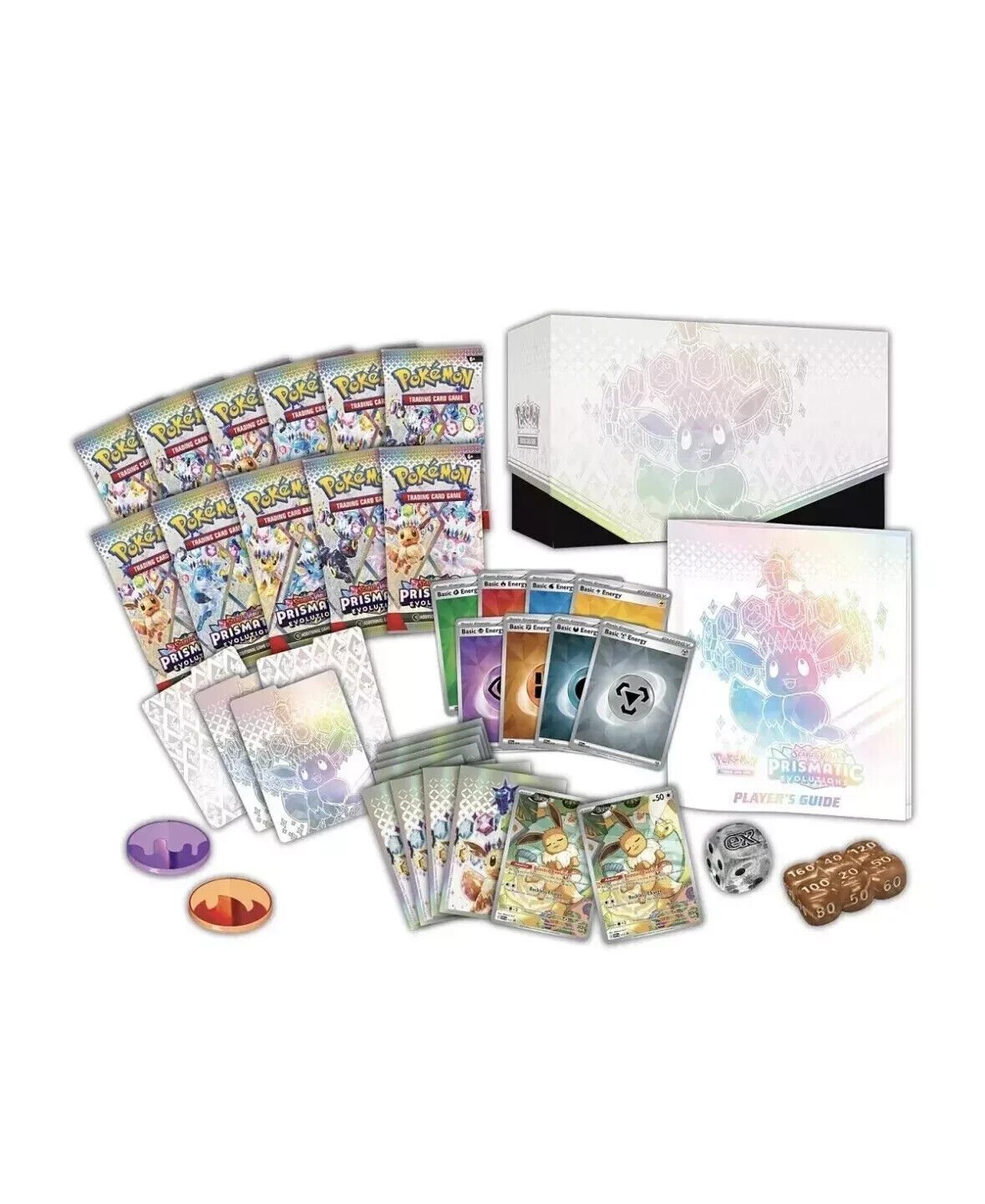 Pokemon TCG: Scarlet & Violet Prismatic Evolutions ETB - 10 Boxes