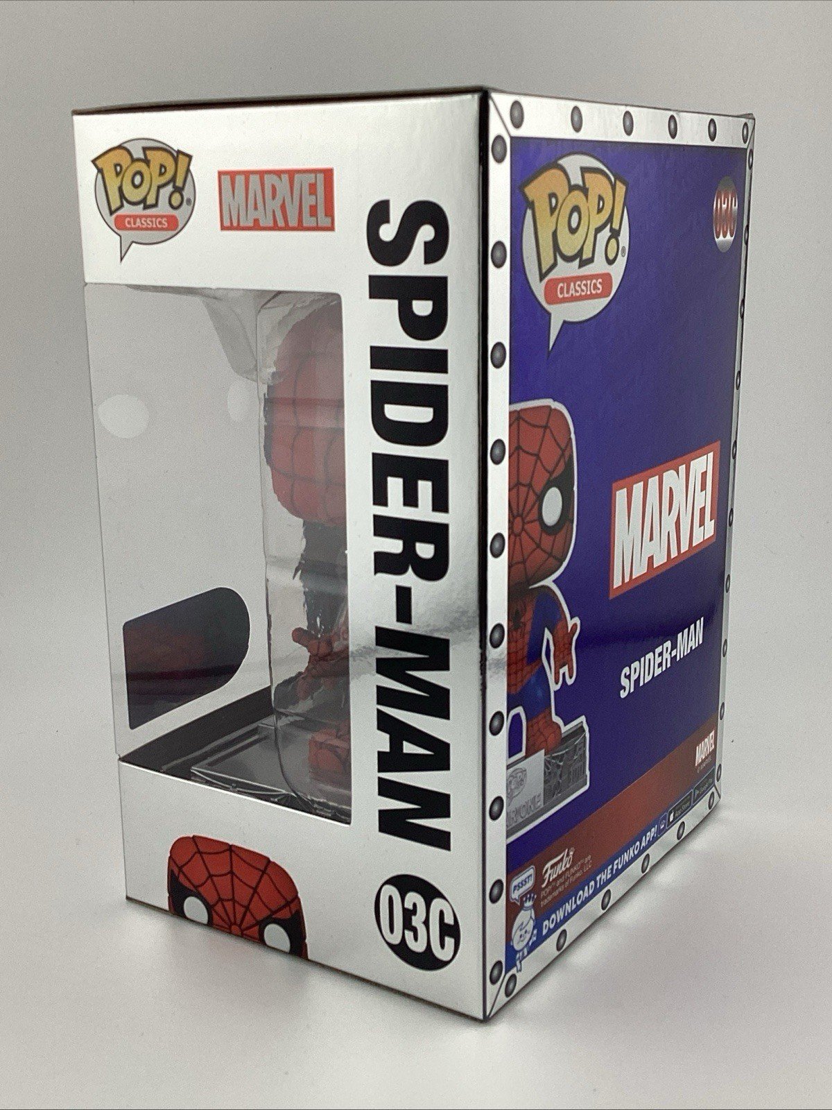 Funko SDCC 2023 Shared: Marvel POP! Classics Spider-Man 25TH Anniversary #03C