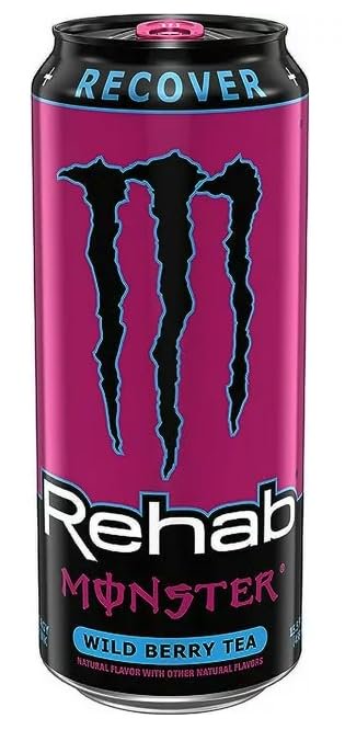 Monster Rehab Wild Berry Tea (15.5 oz)