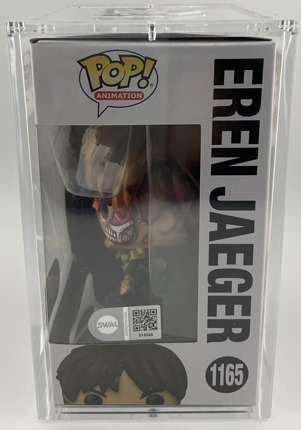 Funko Pop! Eren Jaeger #1165 - Signed By Yuriko Yamaguchi - SMEYE Custom 12pcs