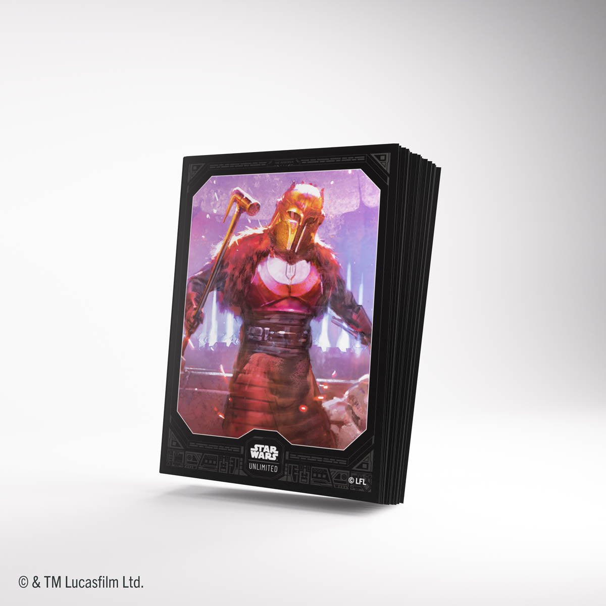 Star Wars: Unlimited Premium Art Sleeves – The Armorer