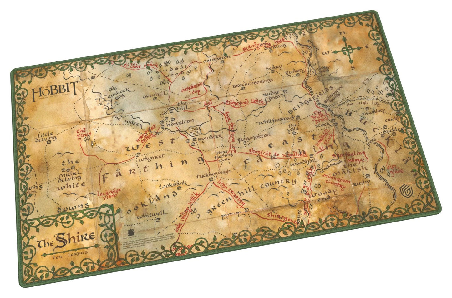 Ultimate Guard The Hobbit Playmat – The Shire Map (PRE-ORDER - Release Date: July 28, 2026)