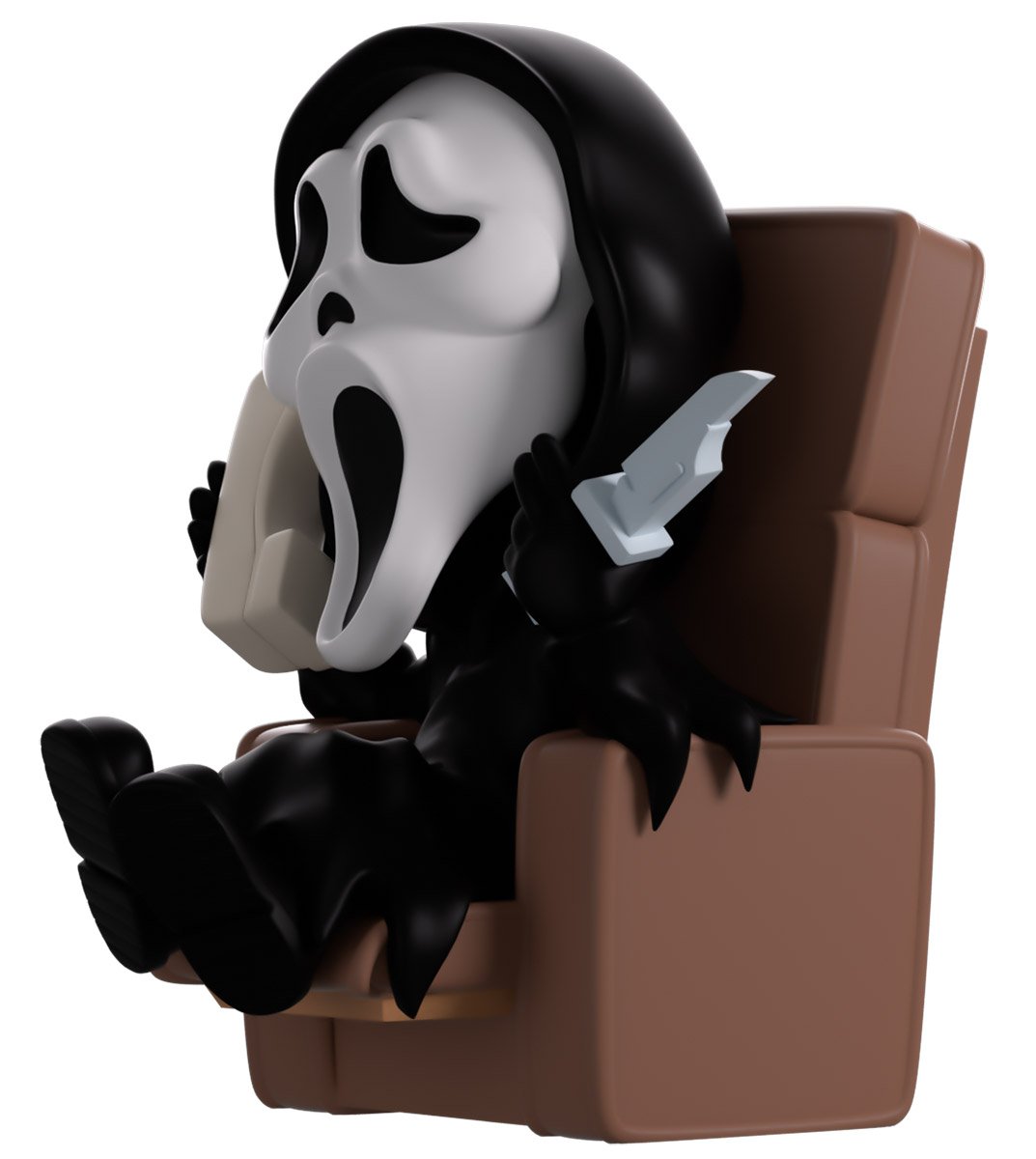 Ghost Face Lounging Youtooz Scream Collection - Approx. 4.1" Collectible Vinyl Figure #0 with Window Display Box