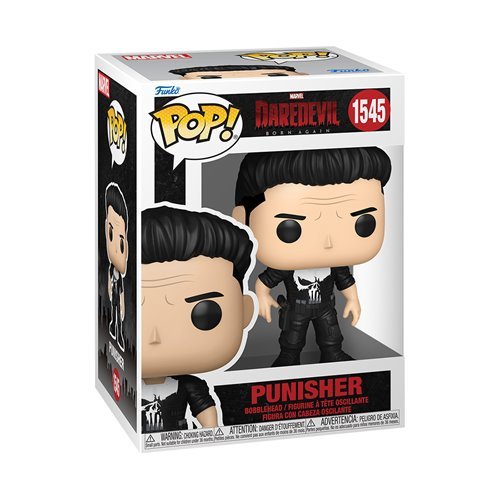 Daredevil: Born Again Funko Pop! - Set of 4 (Bullseye #1546, Punisher #1545, Kingpin #1544, and Daredevil with Nunchucks #1543) Collectible Vinyl Figures