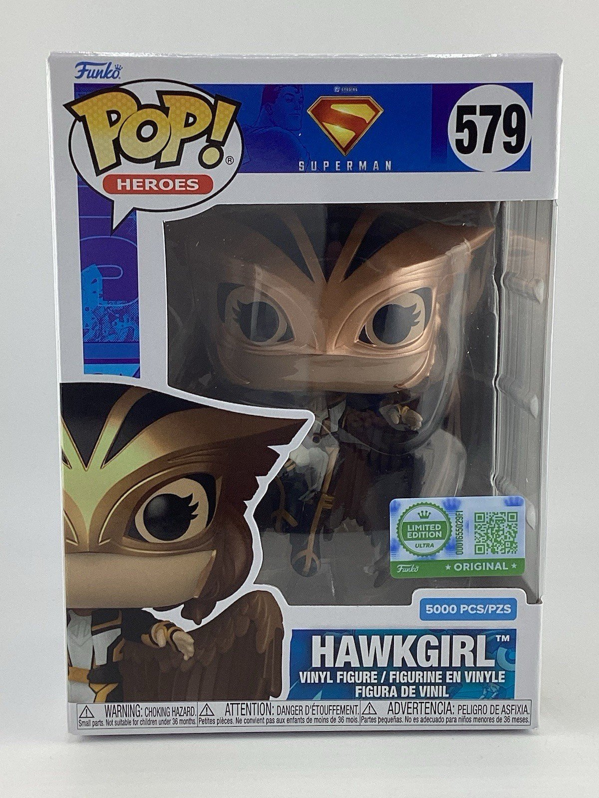 Funko Pop! Superman : Hawkgirl #579 Limited Edition 5000 PCS With Protector