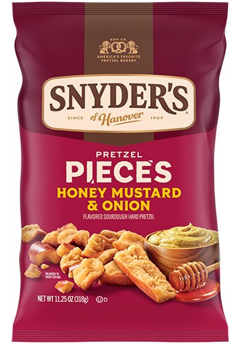 Snyder's Honey Mustard & Onion Pretzel Pieces