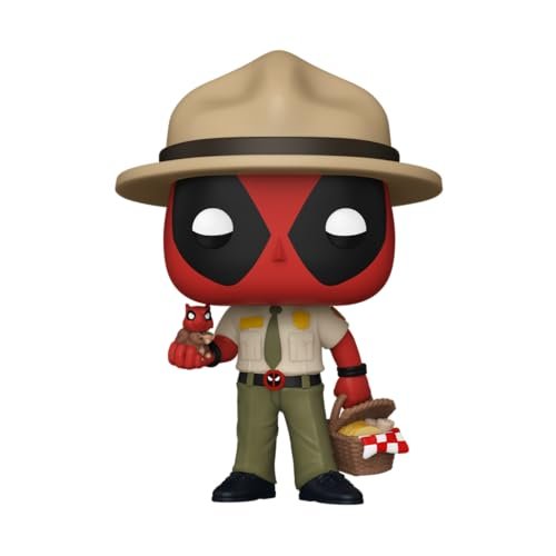 Park Ranger Deadpool Funko Pop! Marvel - Approx. 4.40" Collectible Exclusive Bobblehead Figure #1347 with Display Box Protector Case