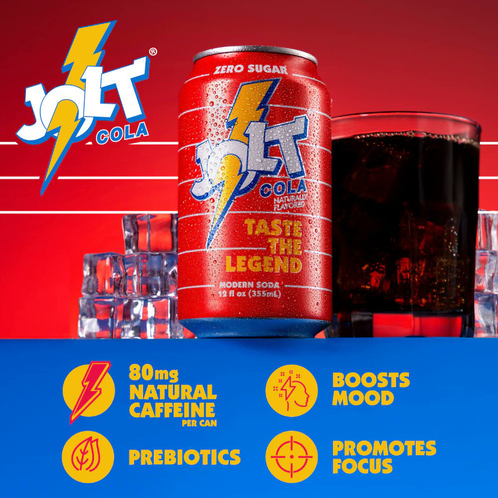 Jolt Cola Modern Soda