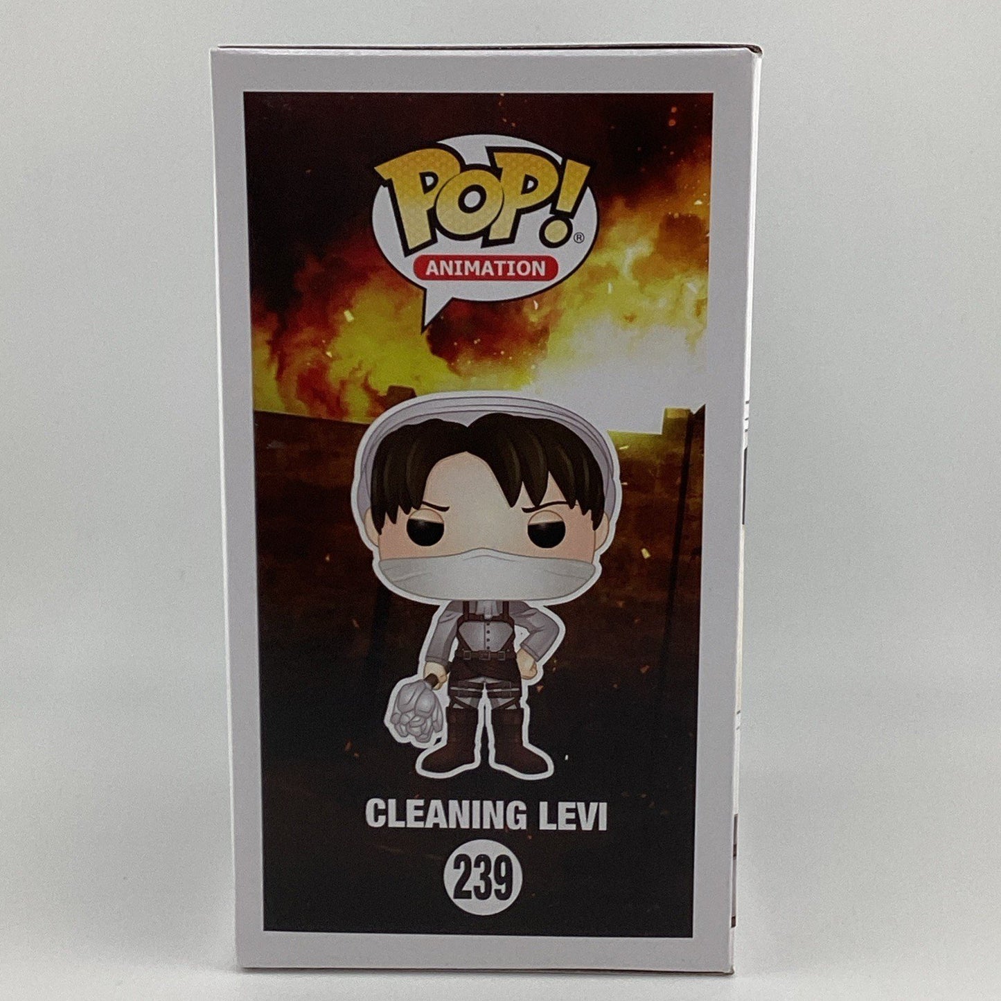 Funko Pop! Vinyl: Attack on Titan - Cleaning Levi - Hot Topic (HT)... #239
