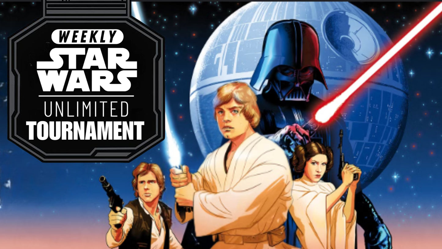 Weekly Star Wars Unlimited Tournament – Join the Battle for the Galaxy!