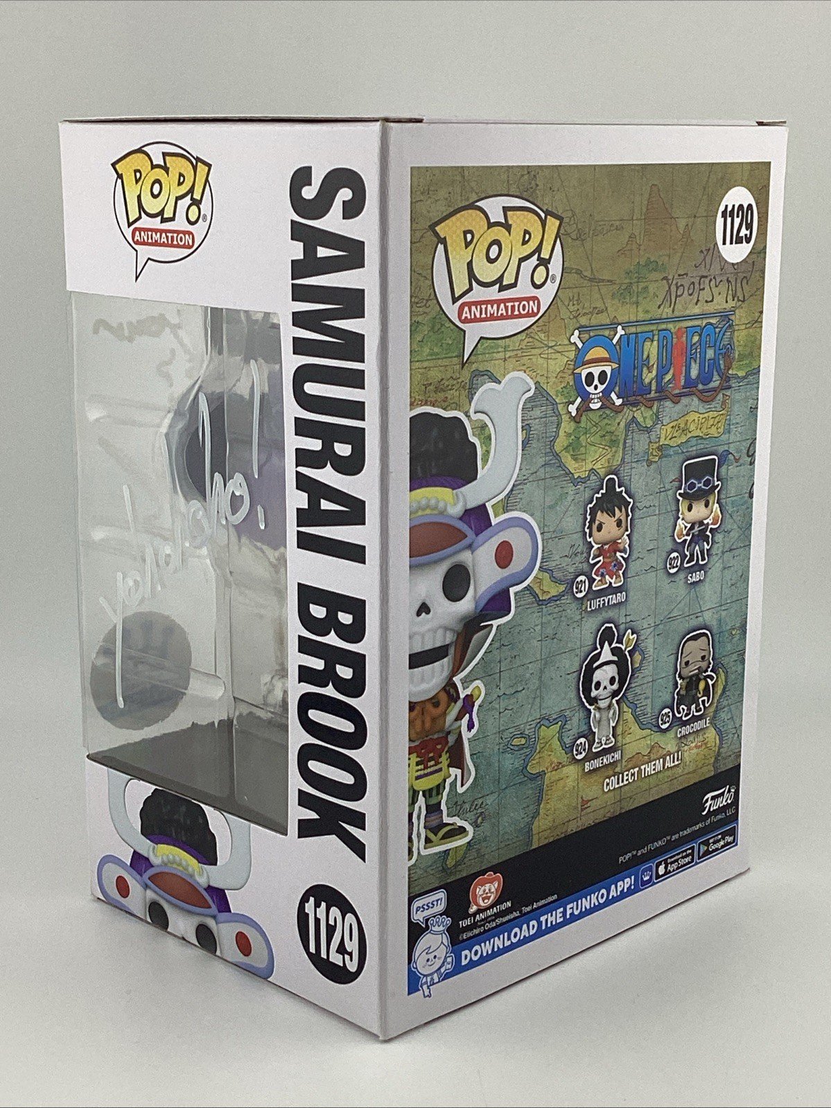 Funko Pop! Vinyl: One Piece - Samurai Brook - Sgnd Ian Sinclair #1129