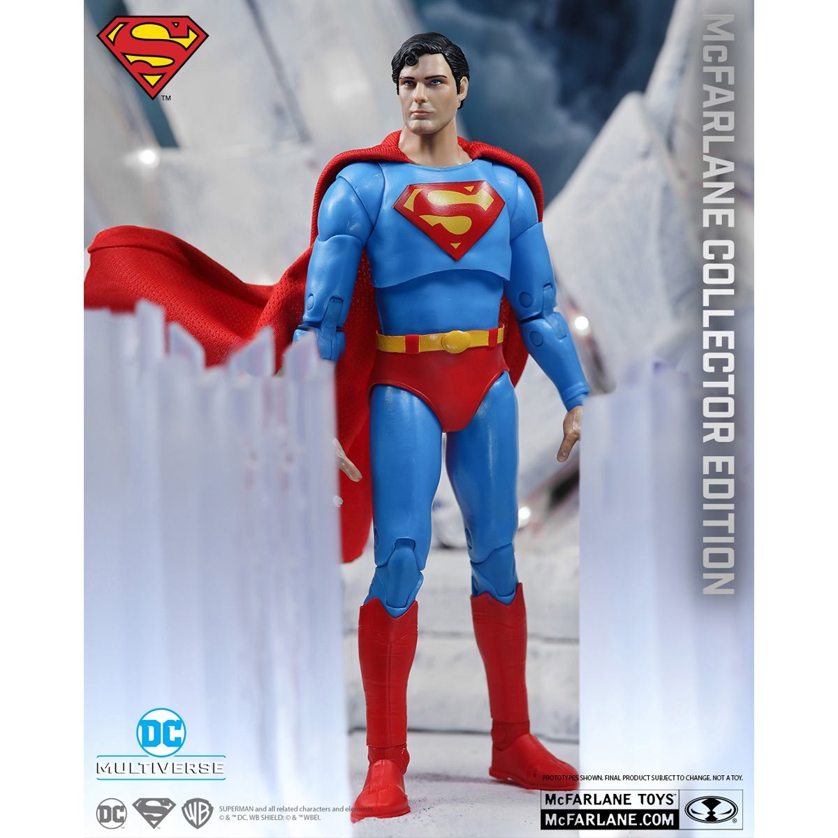 Superman #25 DC Multiverse McFarlane Collector Edition Superman: The Movie 1978 - 7" Scale Chase Action Figure