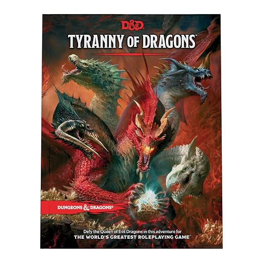 Dungeons & Dragons Tyranny of Dragons - Hardcover Book