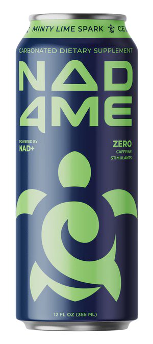 NAD4ME Energy Drink Minty Lime Spark (12 fl oz)