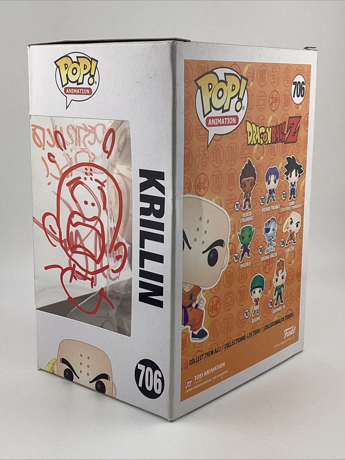 Funko Pop! Vinyl: Dragon Ball - Krillin with Destructo Disc #706