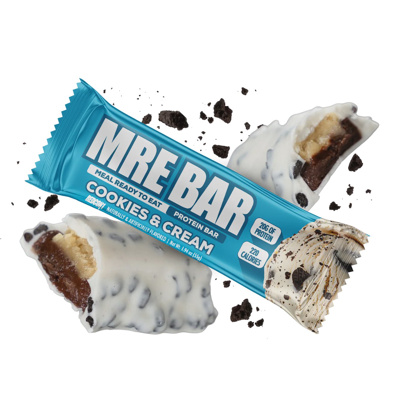 MRE Protein Bar Cookies & Cream