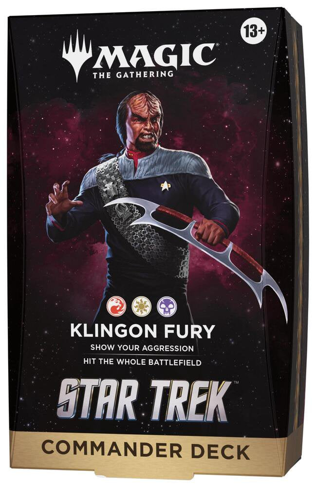 MTG Star Trek Commander Klingon Fury (PREORDER - Release Date November 13, 2026)