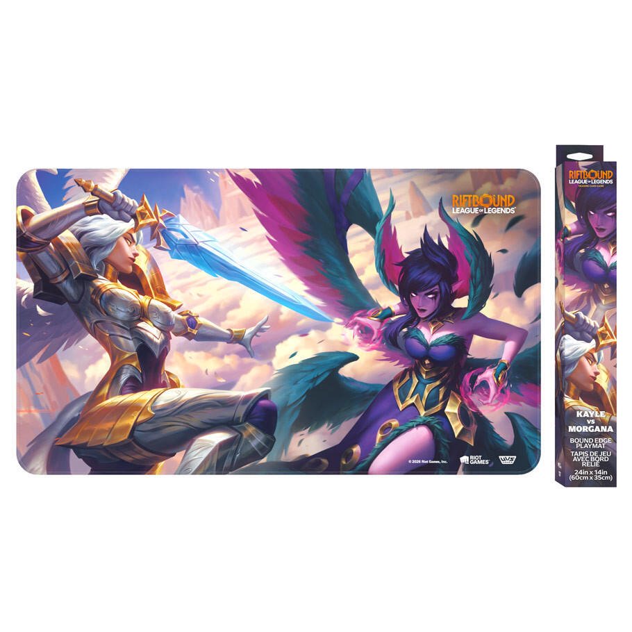 Riftbound LOL TCG Kayle vs Morgana Playmat