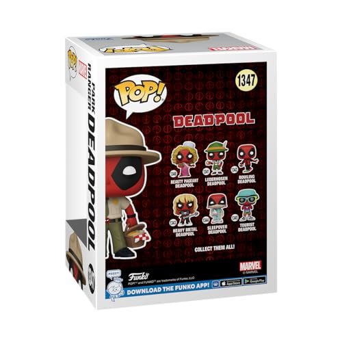 Park Ranger Deadpool Funko Pop! Marvel - Approx. 4.40" Collectible Exclusive Bobblehead Figure #1347 with Display Box Protector Case
