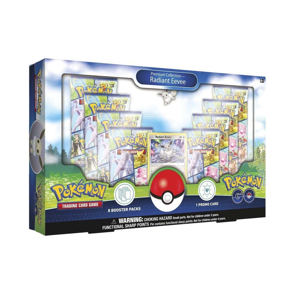 Pokmon TCG: Pokmon Go Radiant Eevee Premium Collection Booster Pac COLLECTION REALM Pokmon TCG: Pokmon Go Radiant Eevee Premium Collection Booster Pac COLLECTION REALM