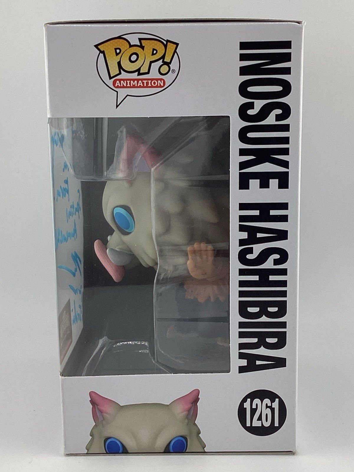 Funko Pop! Demon Slayer: Kimetsu no Yaiba - Inosuke Hashibira -Signed Bryce P