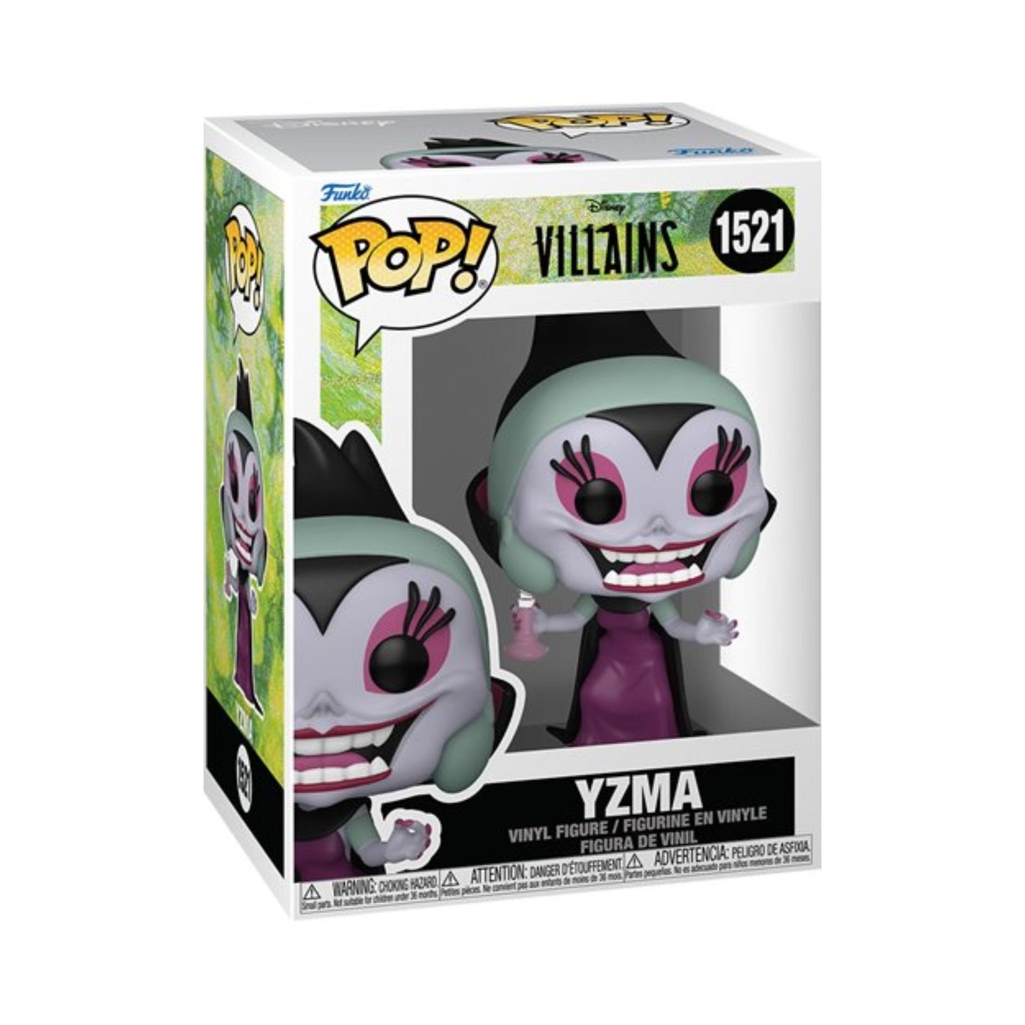Yzma Funko Pop! Disney Villains - Emperors New Groove - Approx. 4 1/2" Collectible Vinyl Figure #1521 with Display Box Protector Case