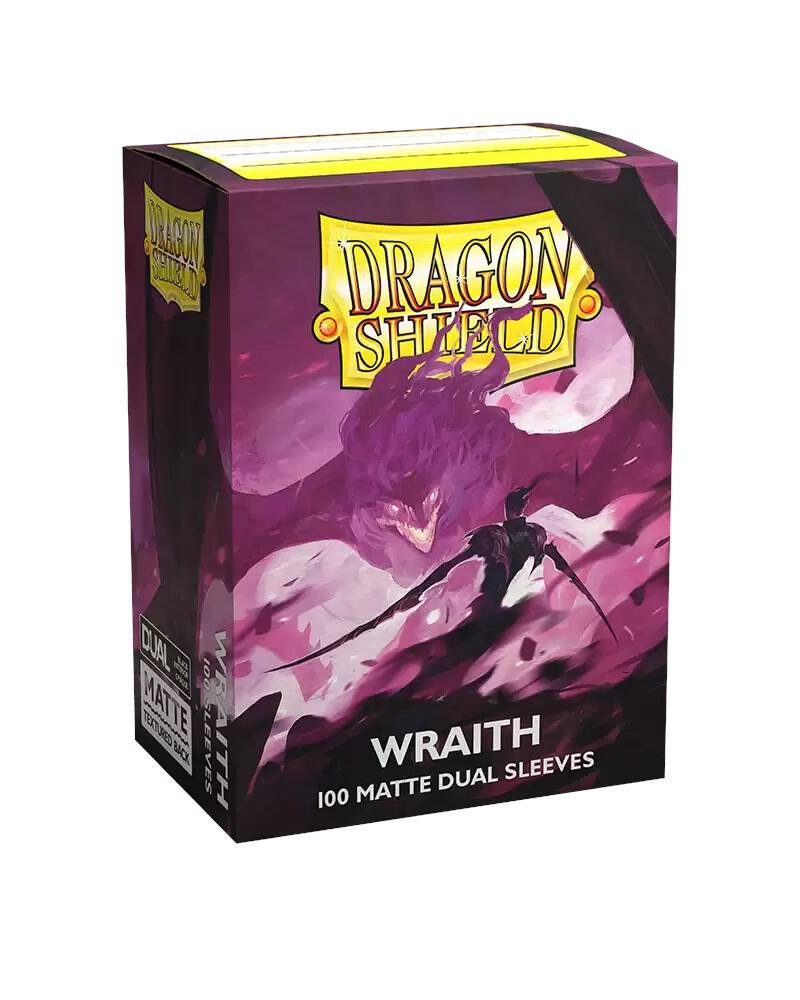 Dragon Shield Dual Matte Sleeves - Wraith 100ct