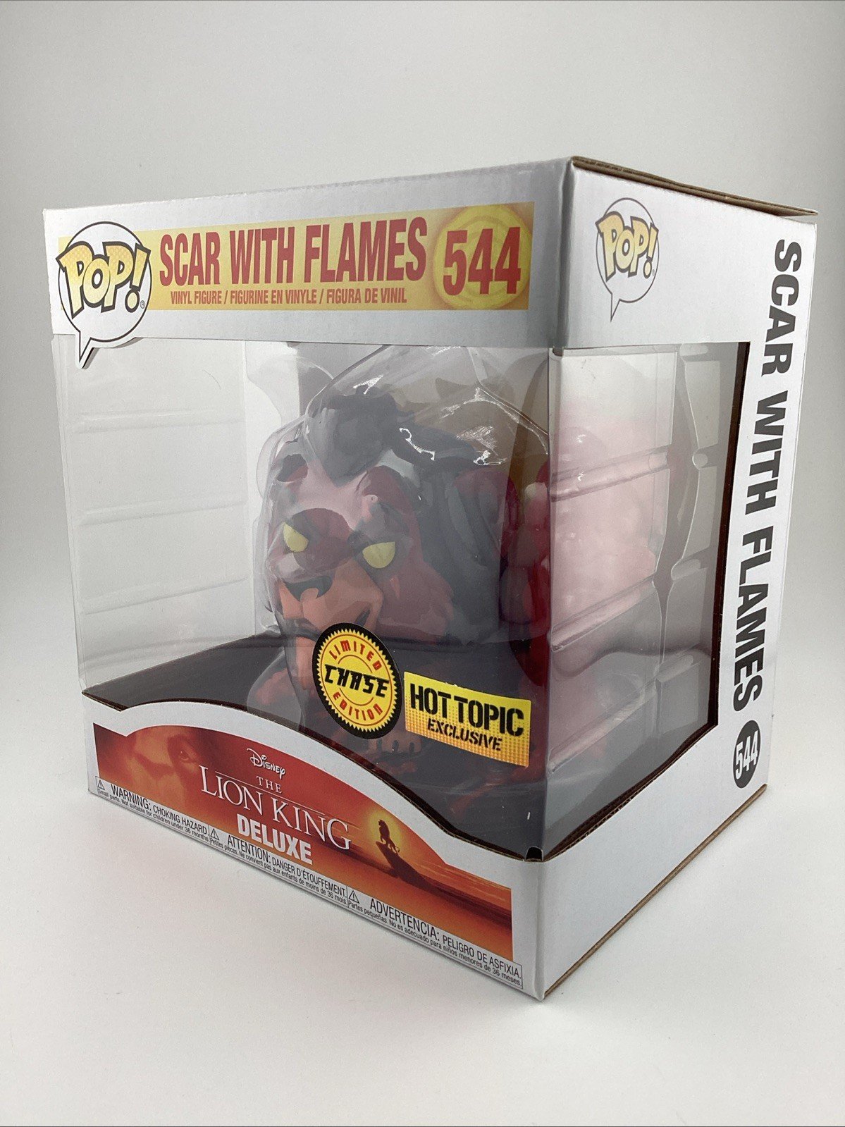 Funko MULTIPLE: Disney - Scar with Flames - Hot Topic (HT) (Exclusive) #544