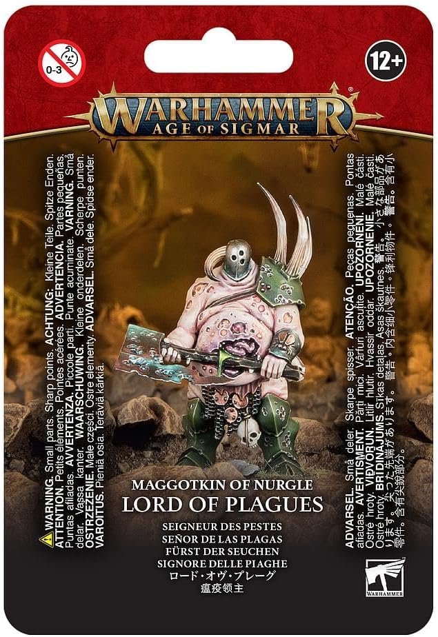 Warhammer Age of Sigmar Maggotkin of Nurgle Lord of Plagues