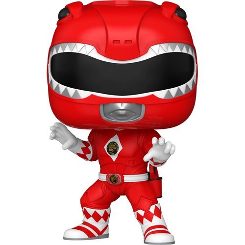 Red Ranger #1779 Funko Pop! Movies Mighty Morphin Power Rangers: The Movie - Approx. 3 3/4" Collectible Vinyl Figure Bundled with Display Box Protector Case