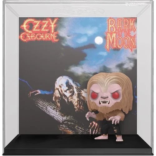 Bark at the Moon Flocked #60 Funko Pop! Albums Ozzy Osbourne - Approx. 4" Collectible Vinyl Figure in Hard Protective Case - Estimated Arrival: Sept. 2025 (PRE-SALE)