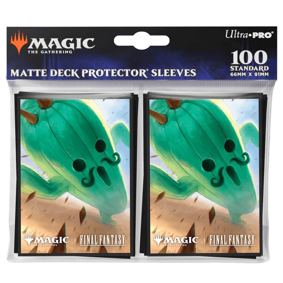 Ultra Pro Magic The Gathering Jumbo Cactuar matte deck protector sleeves 100 count – MTG card sleeves