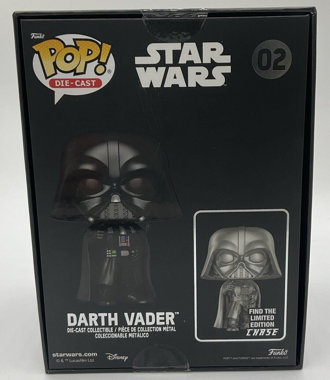 Funko Pop! Vinyl: Star Wars - Darth Vader (Chase) 02 - (Funko Exclusive)