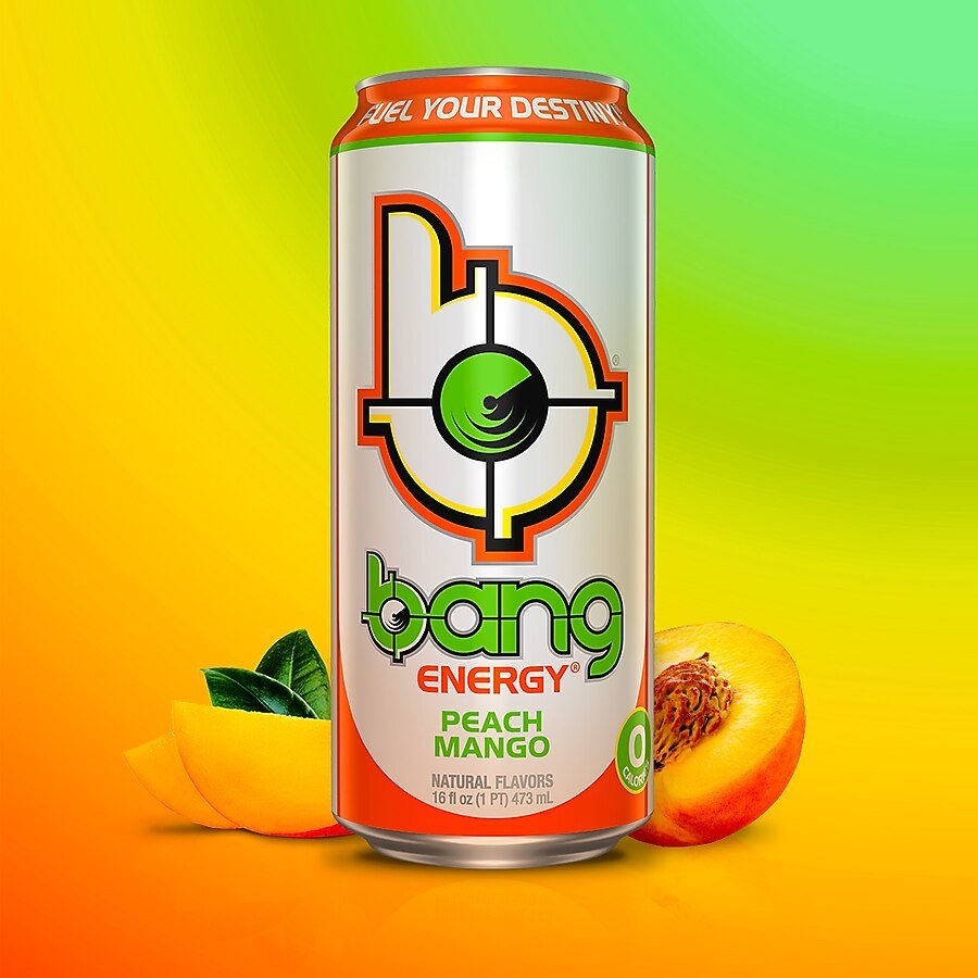Bang Energy Peach Mango 16oz
