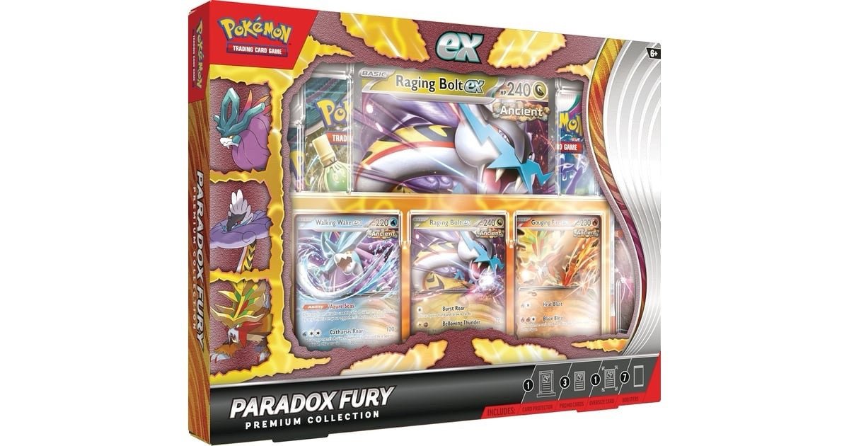pokemon tcg paradox fury premium collection cards Pokémon TCG: Paradox Fury Premium Collection