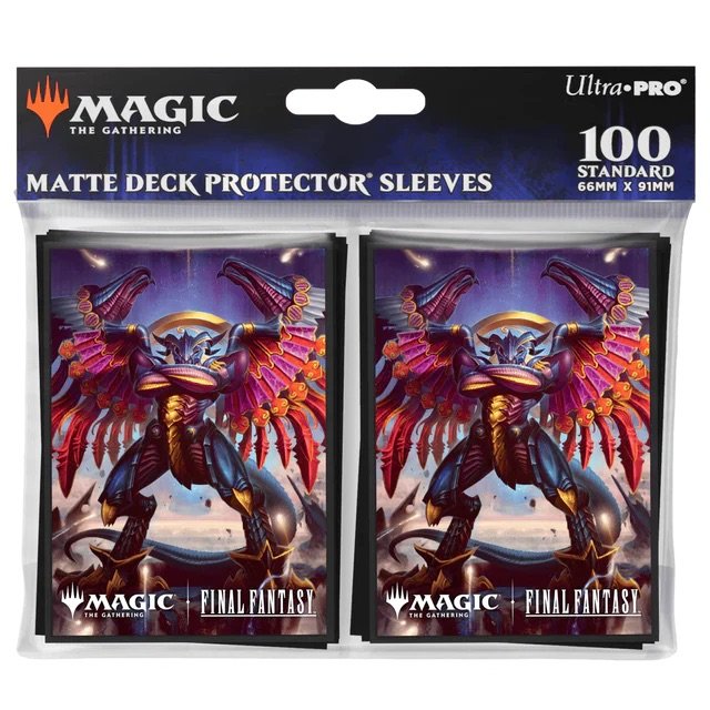 Ultra Pro Magic The Gathering Summon Bahamut matte deck protector sleeves 100 count – MTG card sleeves