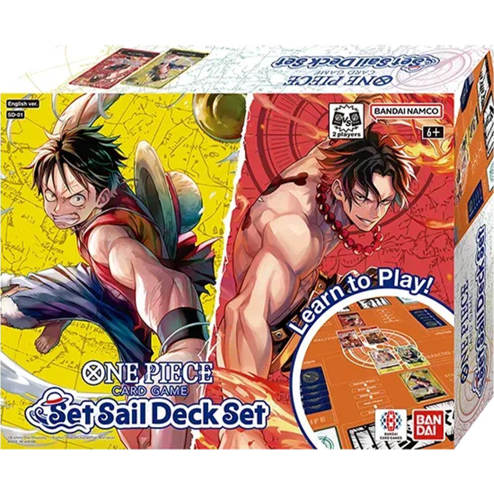 One Piece Set Sail Deck Set (SD01) Pre-Order Release 9/18/2026