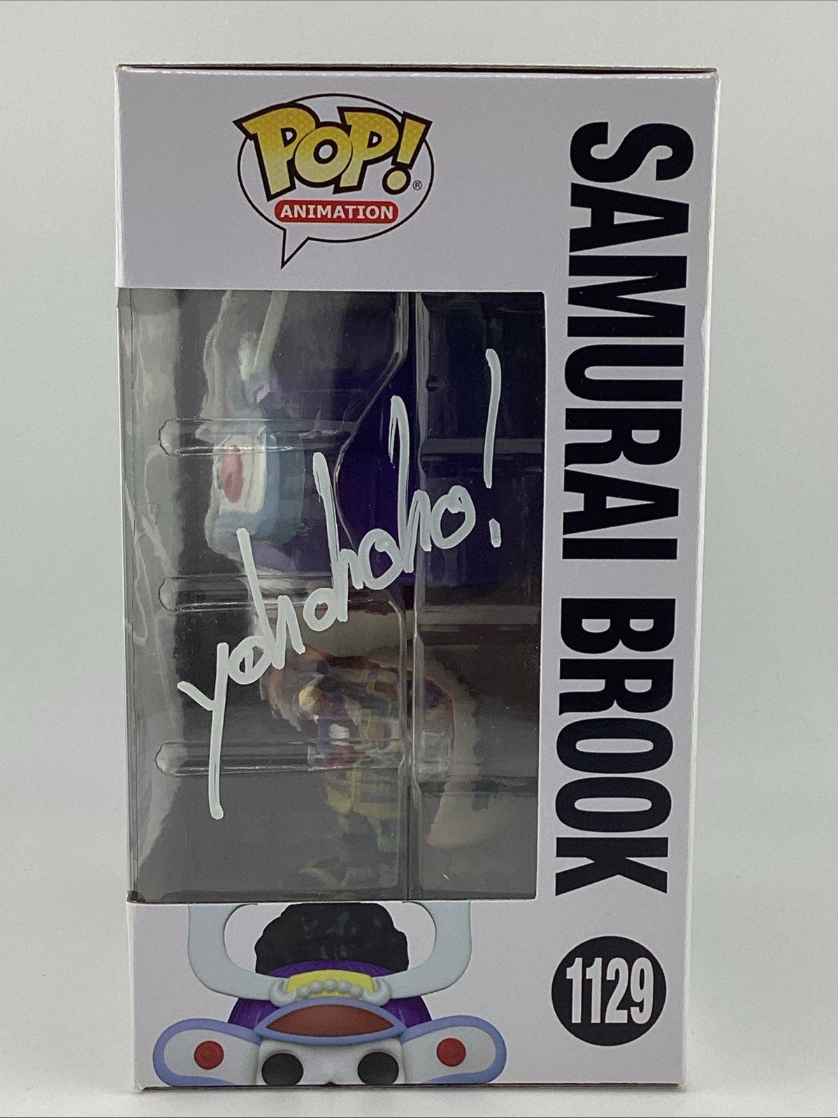 Funko Pop! Vinyl: One Piece - Samurai Brook - Sgnd Ian Sinclair #1129
