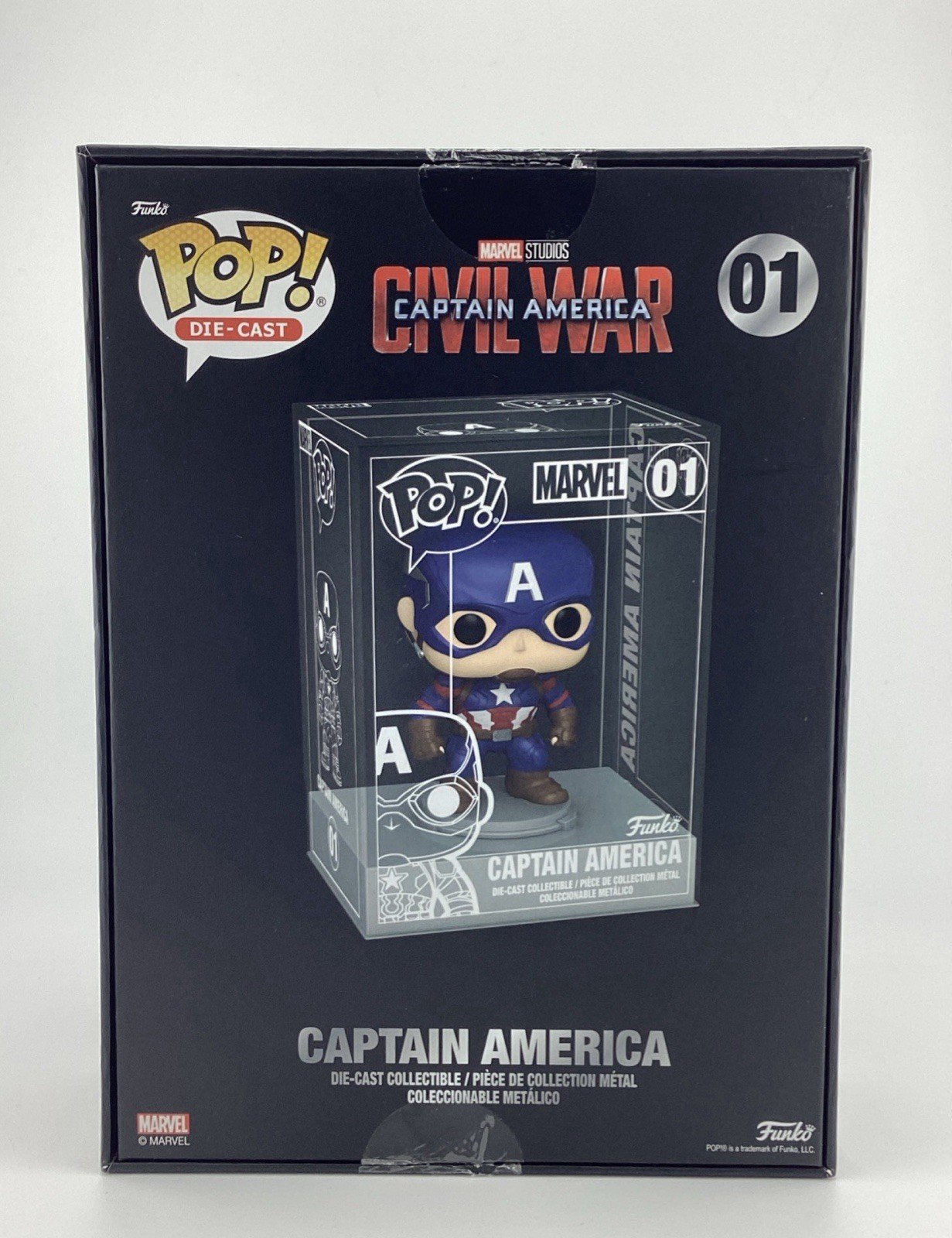 Funko Pop! Vinyl: Marvel - Captain America - Funko Web (FW) (Exclusive) #1