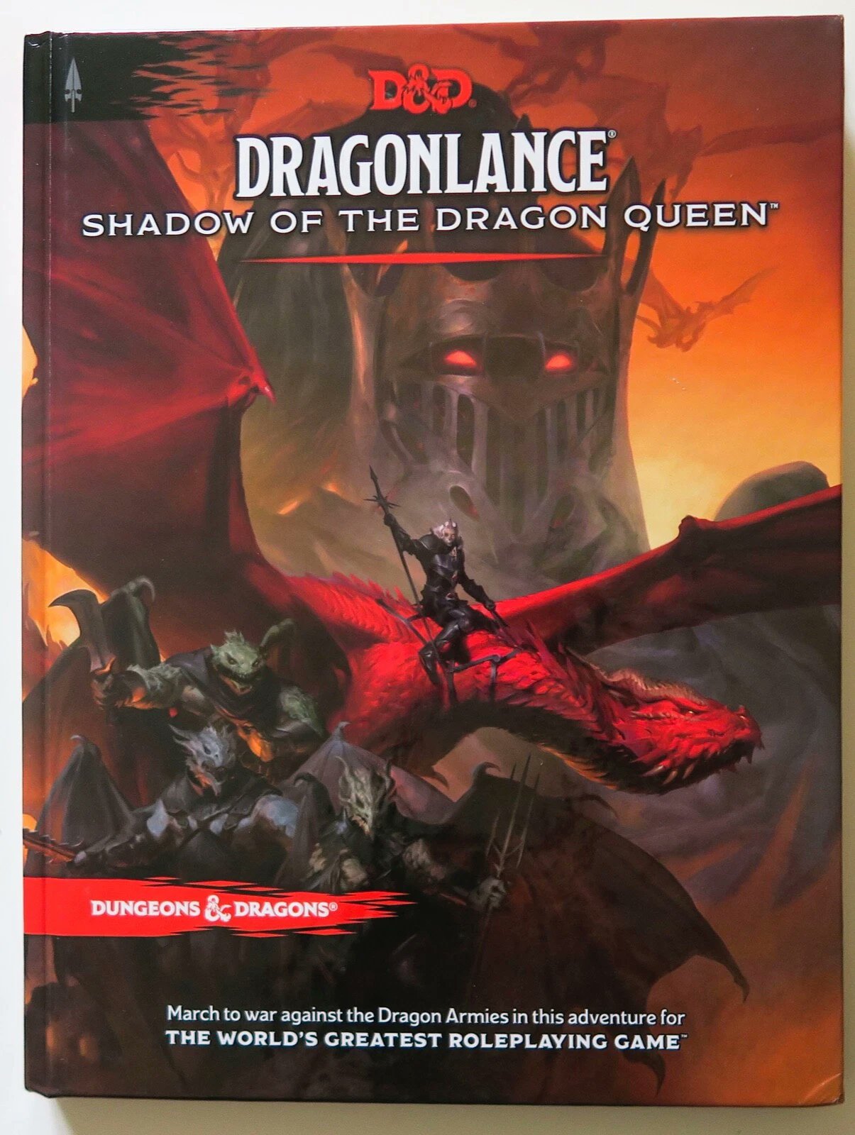 Dungeons & Dragons Dragonlance Shadow of the Dragon Queen - Hardcover Book