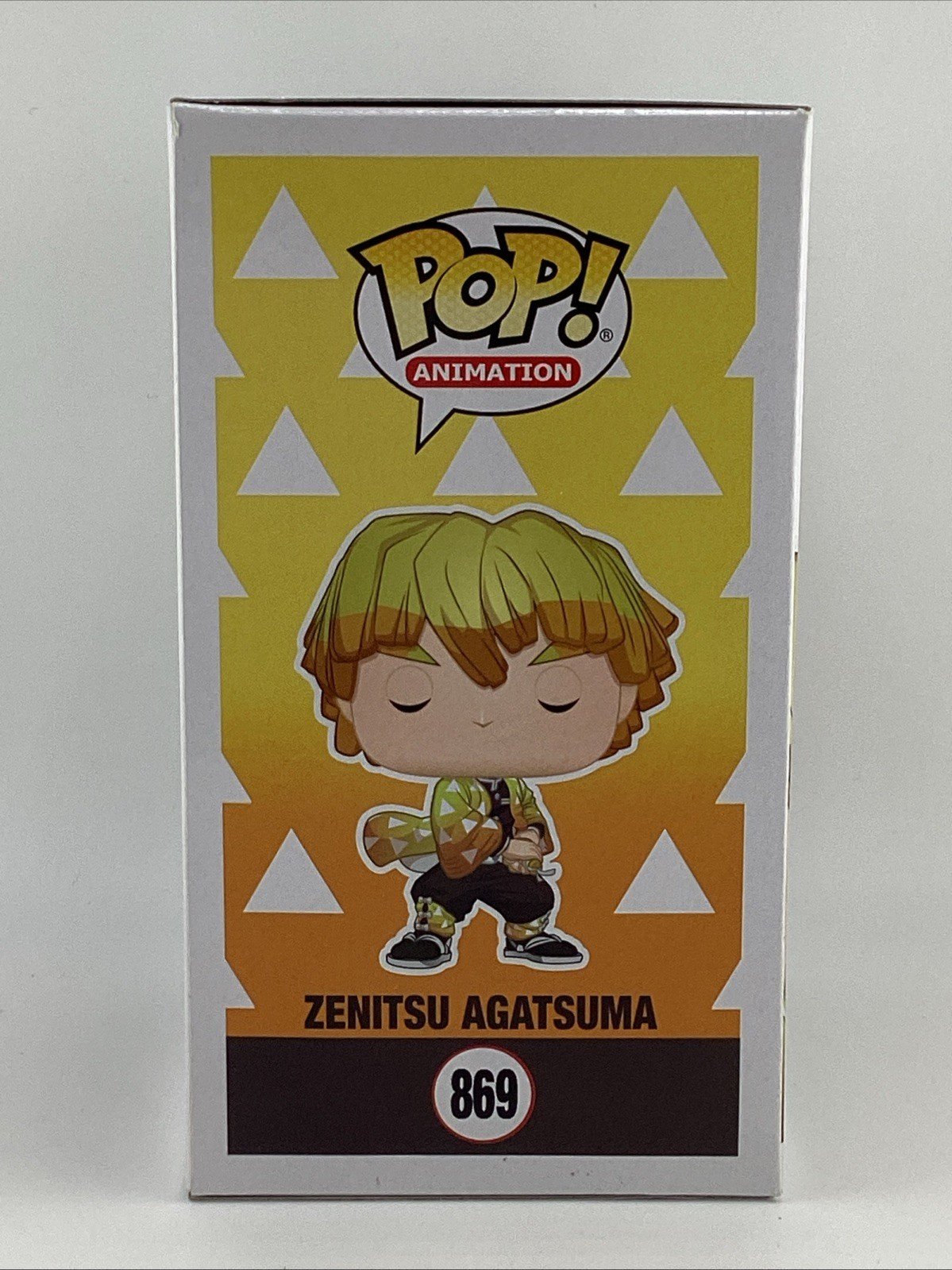 Funko Pop! Demon Slayer: Kimetsu no Yaiba - Zenitsu Agatsuma Signed Aleks L #869
