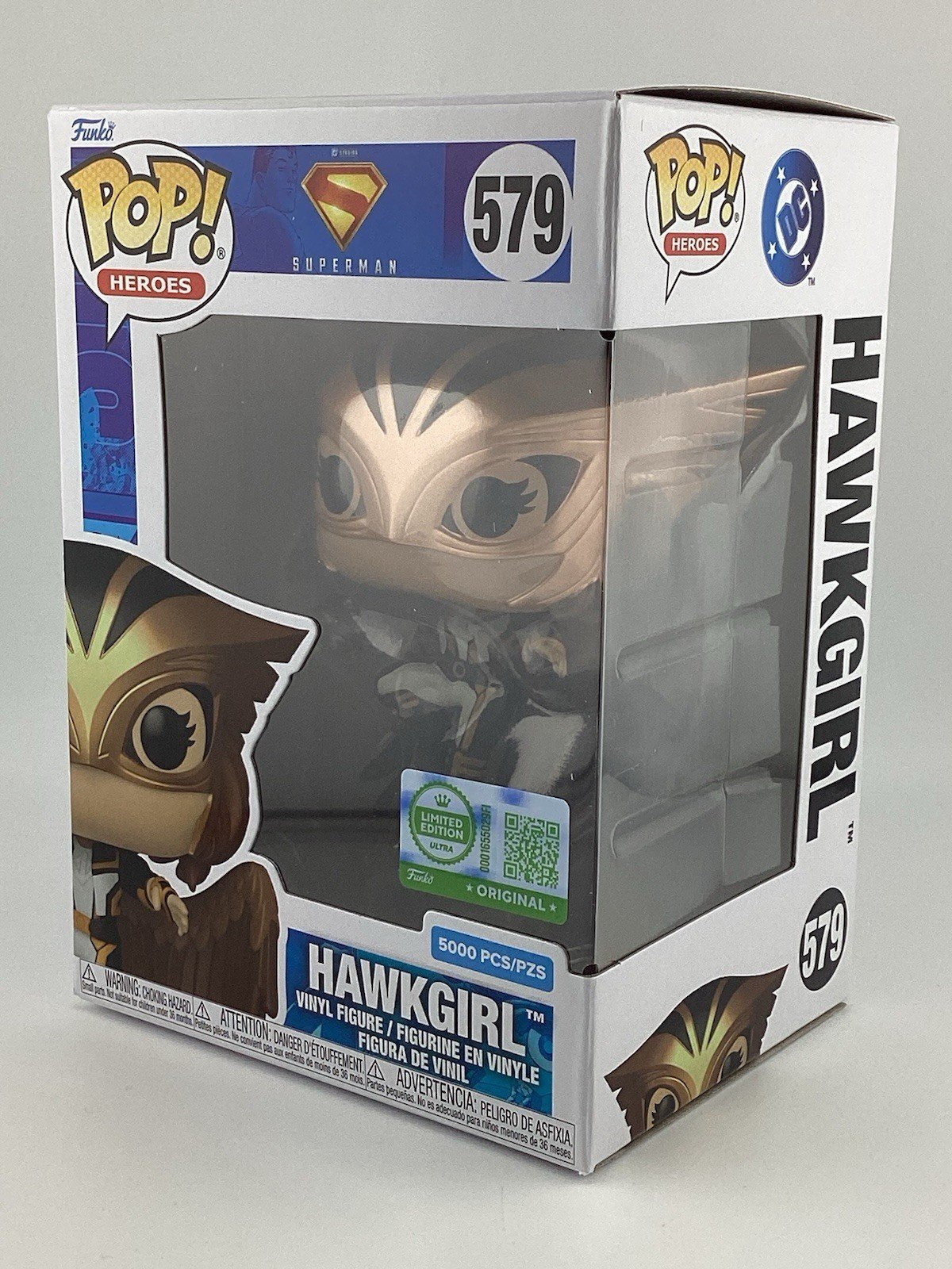 Funko Pop! Superman : Hawkgirl #579 Limited Edition 5000 PCS With Protector